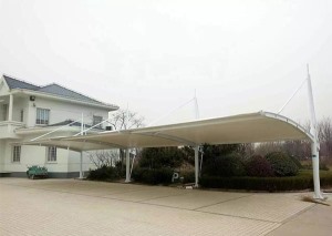 污水處理廠膜結(jié)構(gòu)停車棚